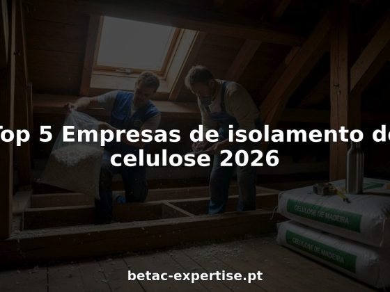 Profissionais a aplicar isolamento de celulose no sótão