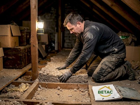 Isolamento ecológico no aproveitamento do sótão de uma casa