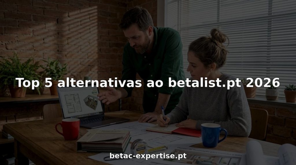 Casal a analisar em conjunto os planos para a remodelação da casa