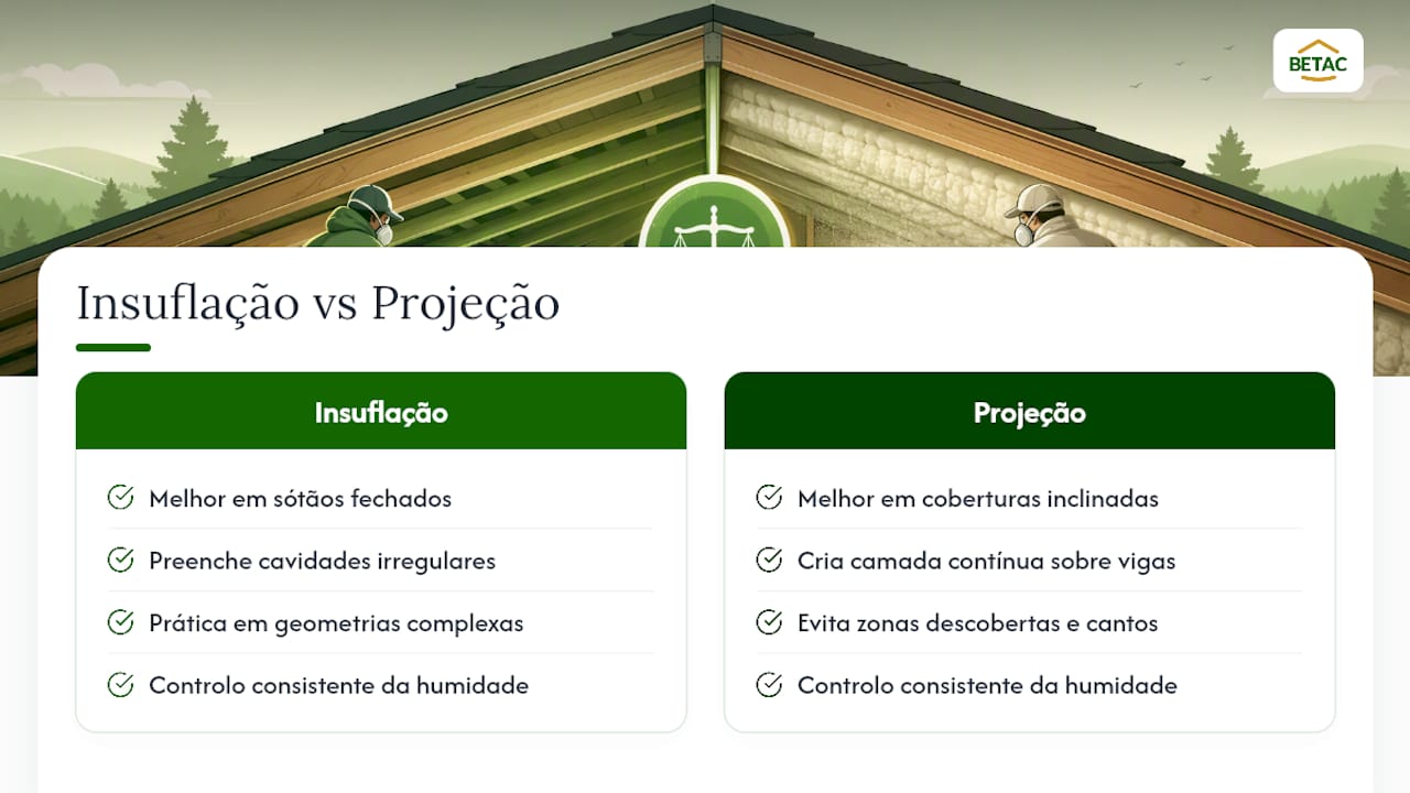 O que a experiência de campo mostra sobre isolar telhados com celulose — overview diagram