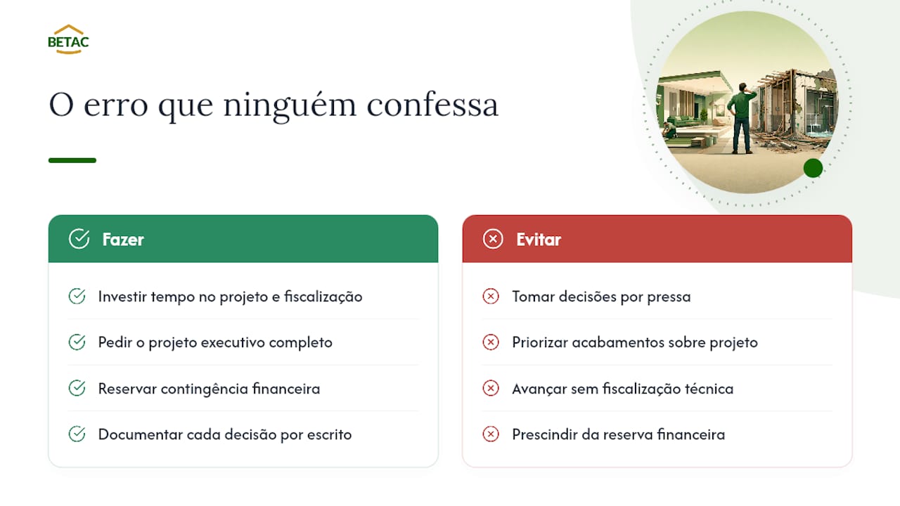 Perspetiva do autor: o erro que ninguém confessa ter cometido — overview diagram
