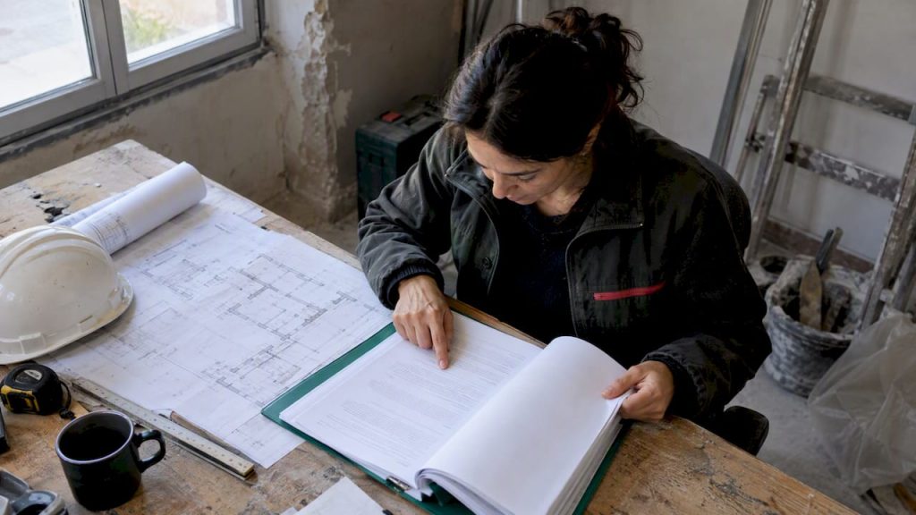 Caderno de encargos revisto juntamente com os desenhos de construção